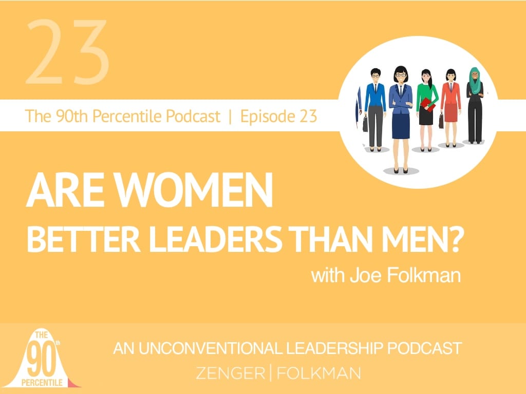 90th PErcentile Ep 23 women better leaders