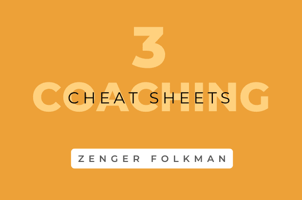 Management Coaching Cheat Sheets